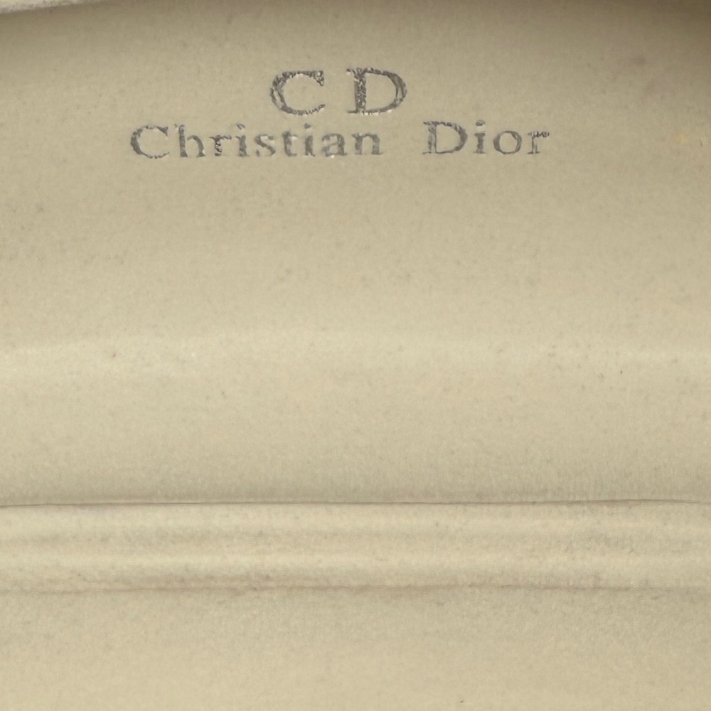 CHRISTIAN DIOR | Hard Clamshell Sunglasses Case Lux Beach Vacation Resort Travel - Picture 8 of 13